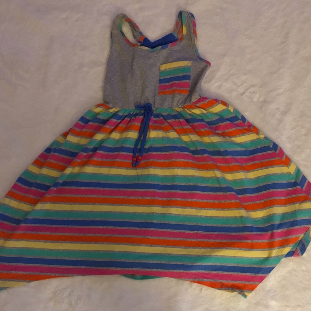 Jona Michelle Multicolored Casual Sundress Sleeveless
